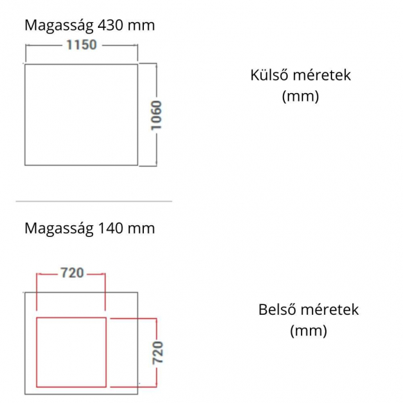 Pizzakemence, egykamrás, elektromos, digitális kezelőpanellel