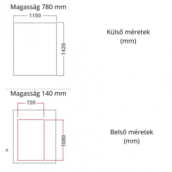 Pizzakemence, kétkamrás, elektromos, elektromechanikus vezérlőpanellel