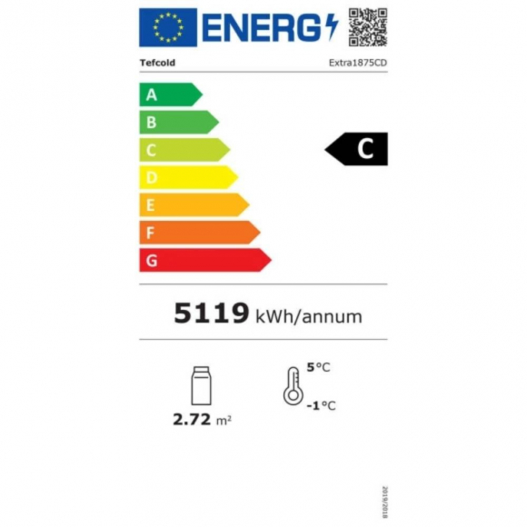 HŰTŐVITRIN, 1350 literes, üvegajtós, ventilációs, fekete