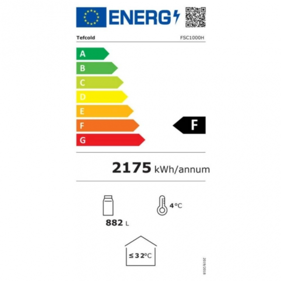 HŰTŐVITRIN, 796 literes, üvegajtós, ventilációs, fekete